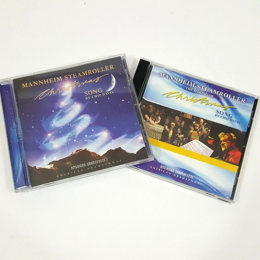 Mannheim Steamroller Christmas Holiday Music CD Song Making Lot of 2 Party Carol